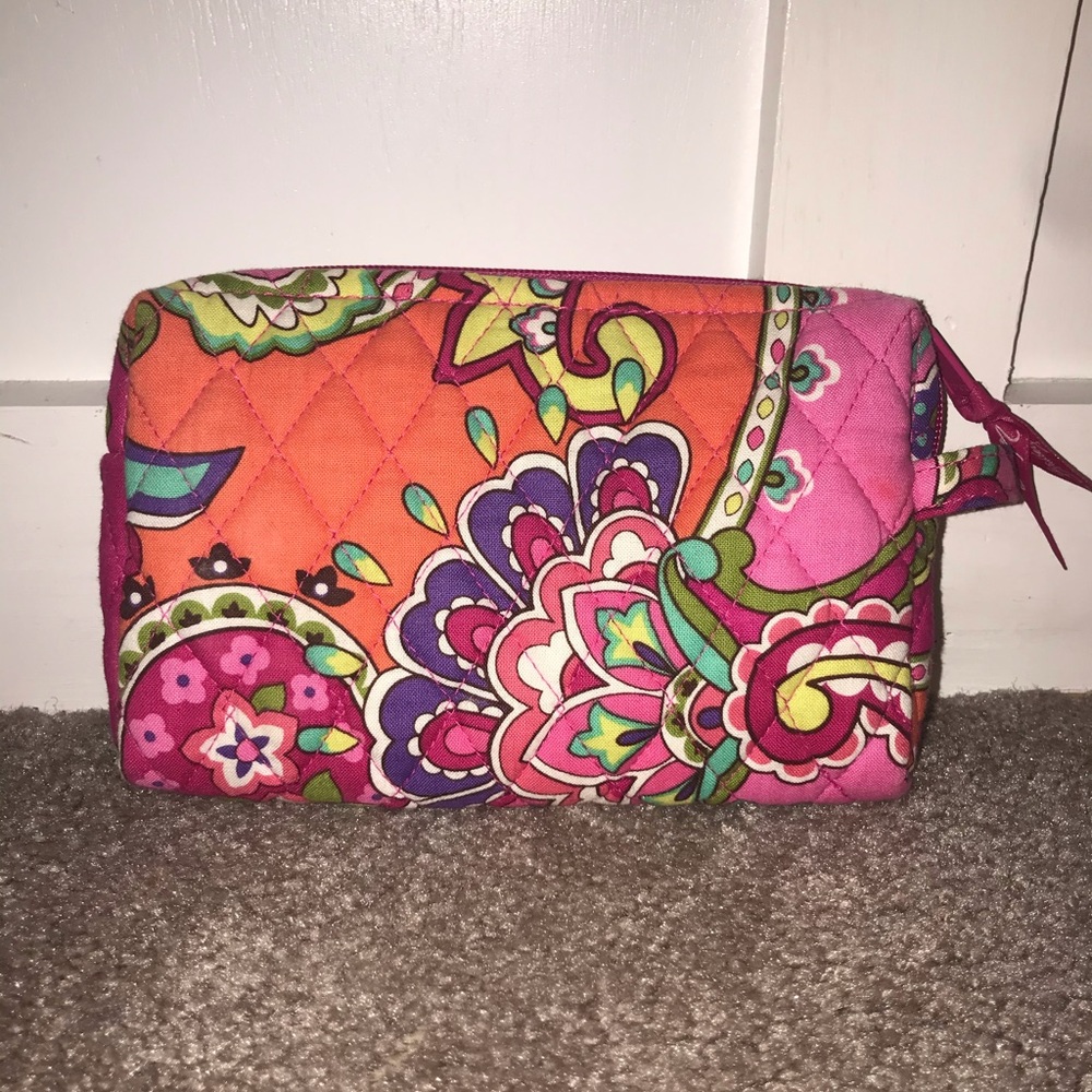 Pink Vera Bradley Clutch